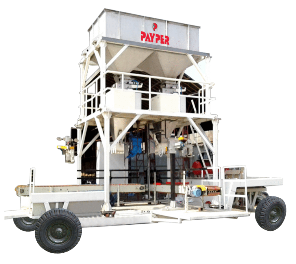 Transportable Bagging Machine - PAYPER Bagging India | Bagging Machine ...