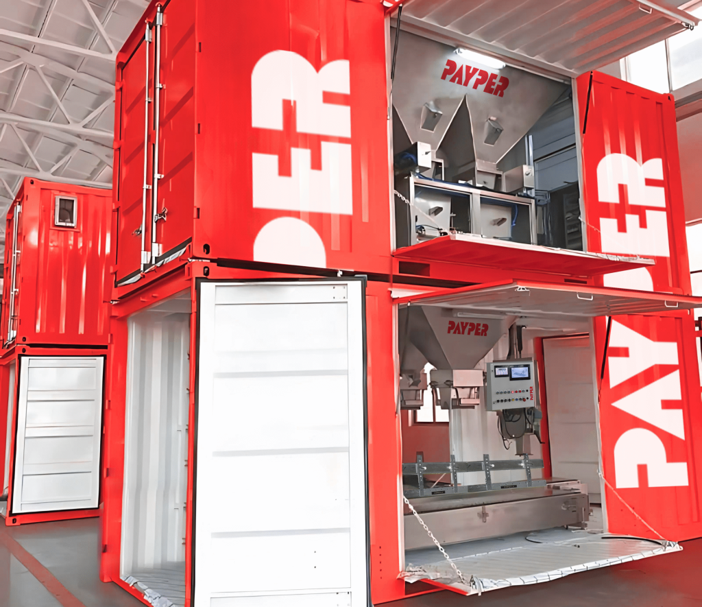 Transportable bagging machine 1